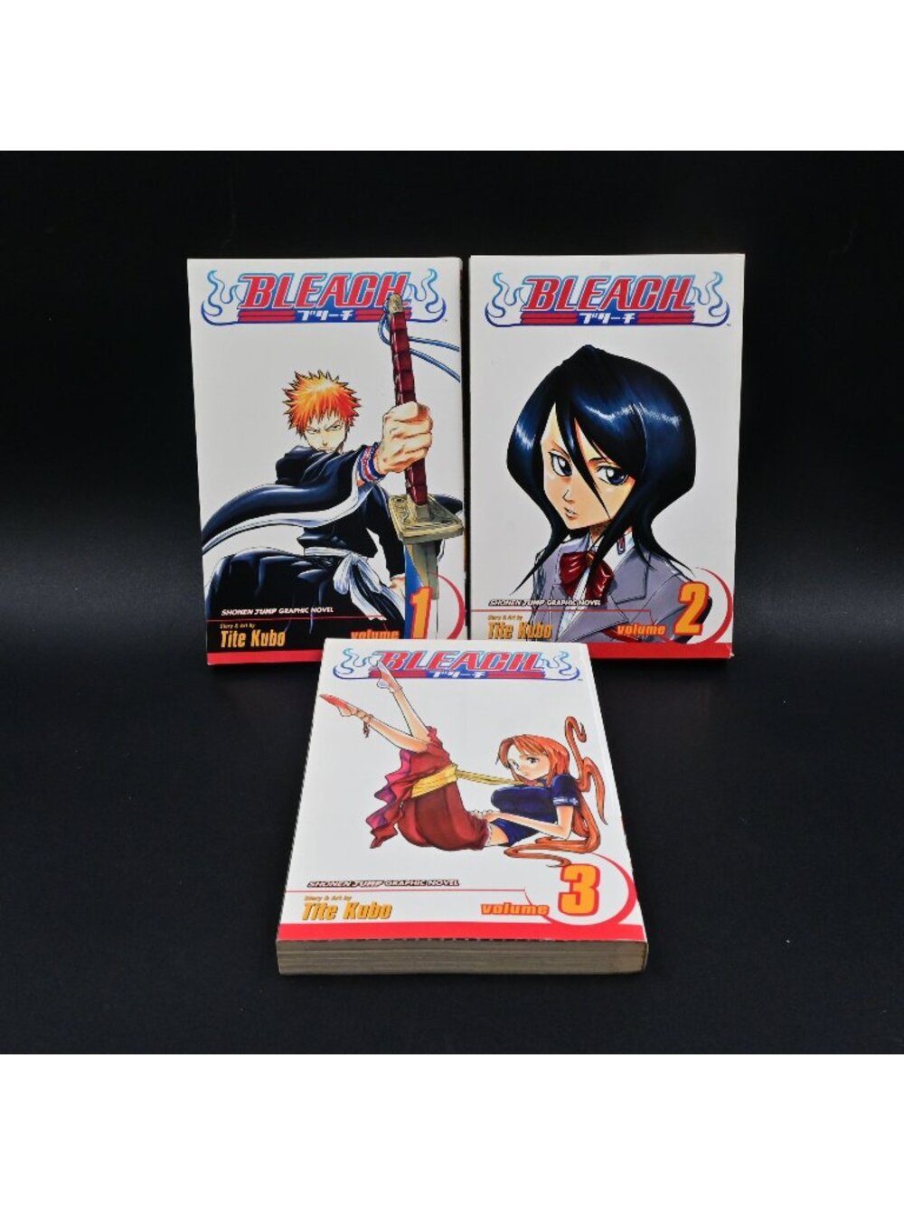 Bleach Manga Lot Vol 1 2 3 Tite Kubo Shonen Jump English Paperbacks Viz Media